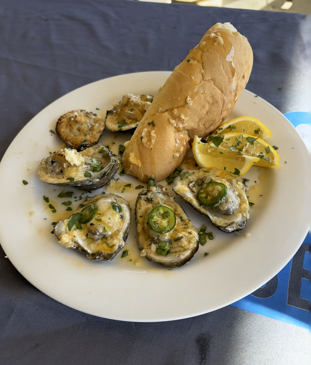 New Orleans Charbroiled Oysters & 3 Piers 